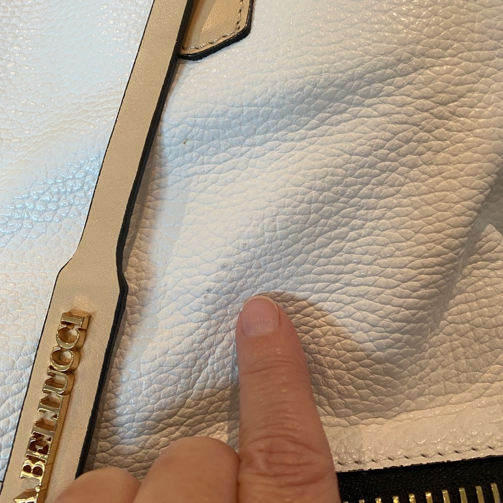 🎉HP🎉 LIKE NEW A.Bellucci genuine Italian tri-color pebble leather handbag - Picture 14 of 14
